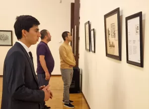 TAŞKENT (AA) – Türk hattatların eserlerinden oluşan Hat Sanatları Sergisi