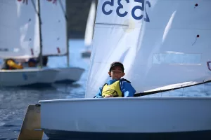 MUĞLA (AA) – Muğla'nın Bodrum ilçesinde, 11. Bodrum Uluslararası Optimist