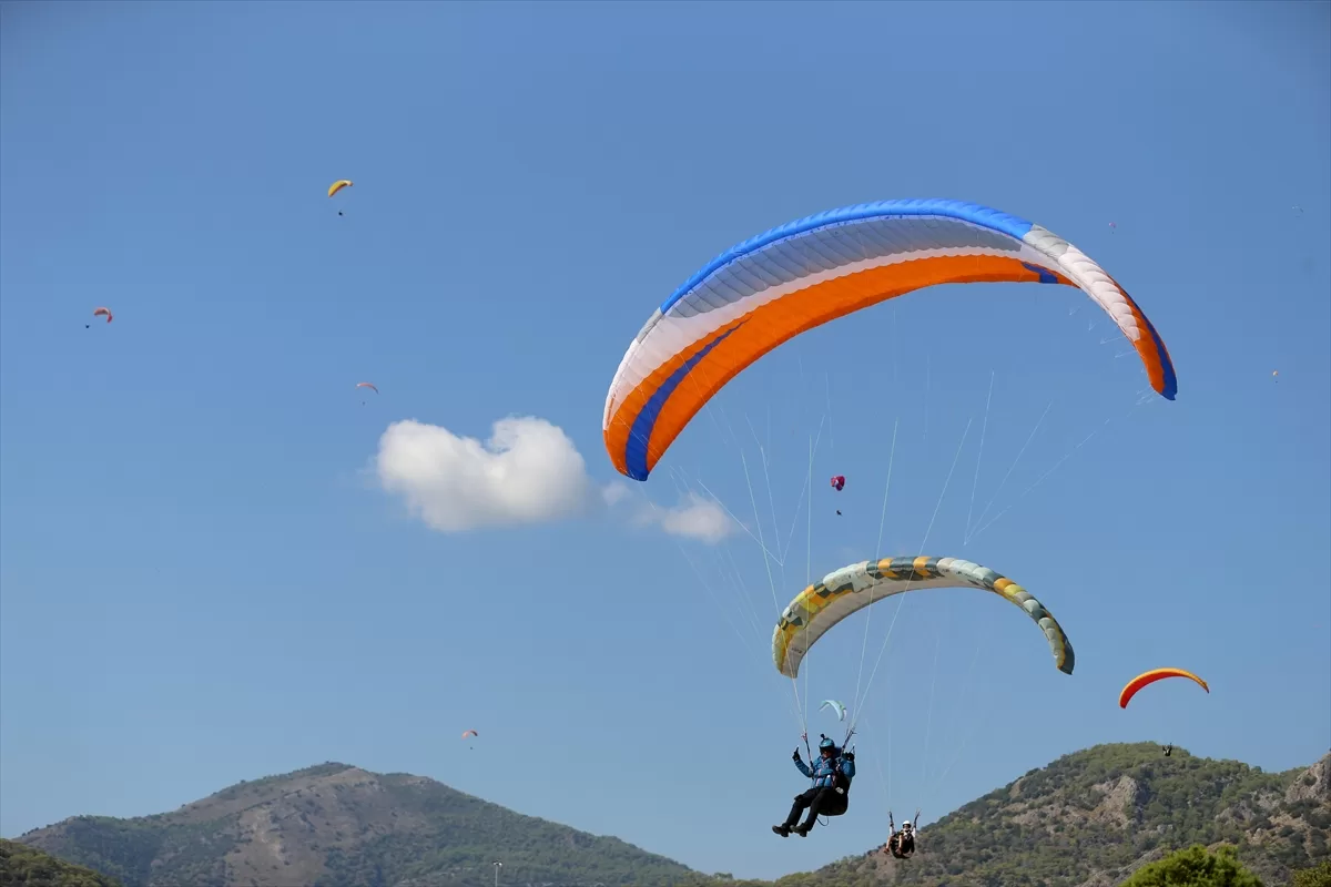 23. Uluslararası Ölüdeniz Hava Oyunları Festivali sürüyor