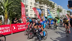 ANTALYA (AA) – 58. Cumhurbaşkanlığı Türkiye Bisiklet Turu'nda (Tour of