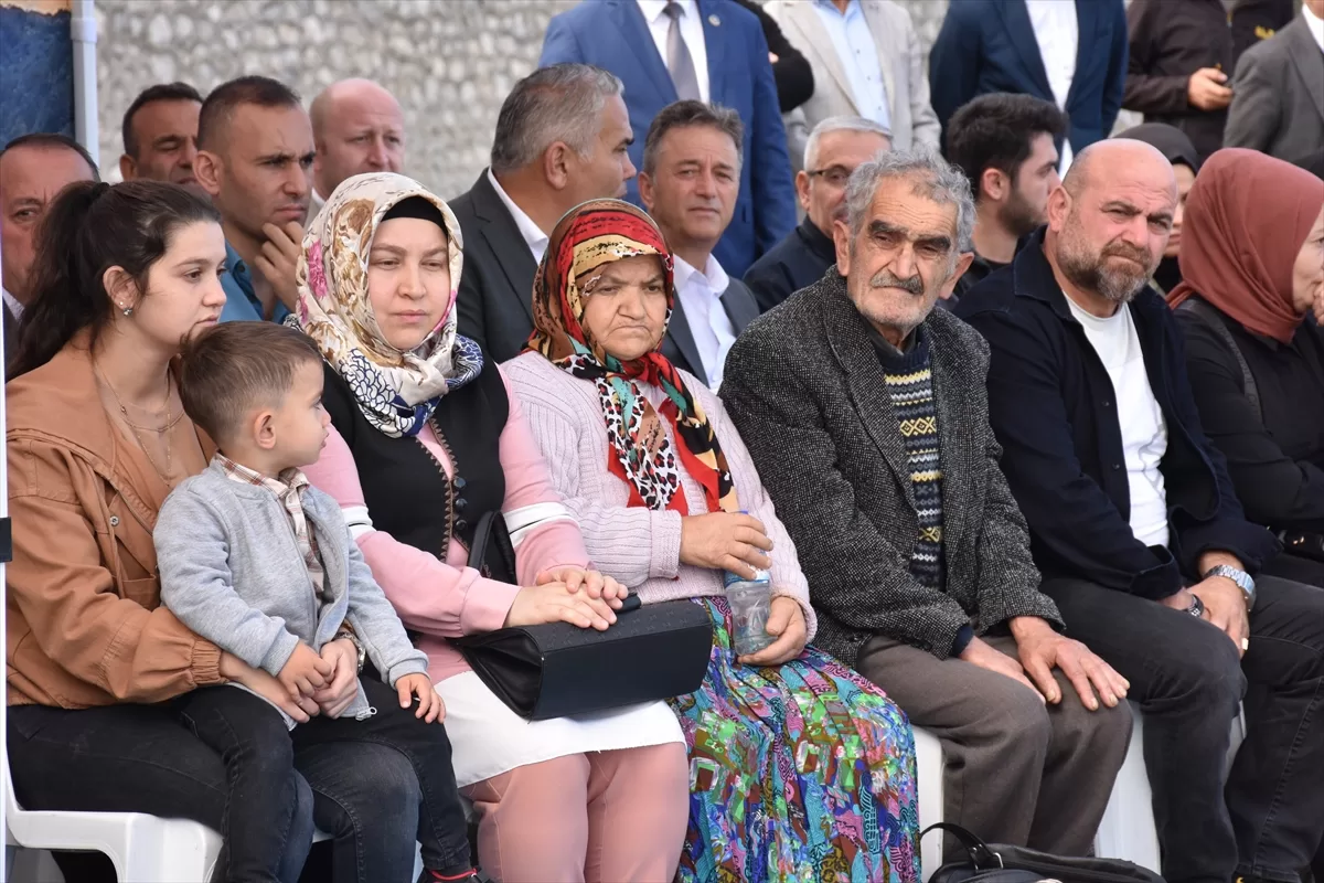 Adalet Bakanı Tunç, Amasra'da Maden Şehitleri Hatıra Ormanı açılışında konuştu: