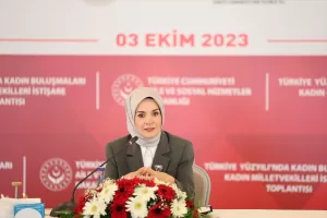 - "Bütün il, ilçe, mahalle ve köylerimize kadın eli değsin,