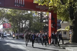 ANKARA (AA) – AK Parti Gençlik Kolları üyeleri, ABD'li kahve