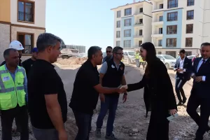 - "(Deprem konutları) Bizler sadece konut üretmiyoruz. Bizler yeni yaşam