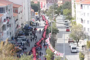 ANKARA (AA) – Ankara'nın Haymana ilçesinde 29 Ekim Cumhuriyet Bayramı,
