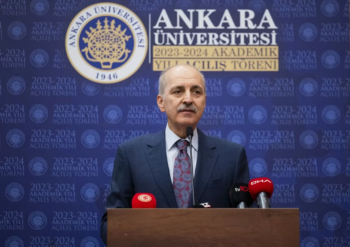 Prof. Dr. Necdet Ünüvar, Ankara Üniversitesinin akademik yıl açılış töreninde konuştu: