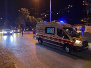 AYDIN (AA) – Aydın'ın Söke ilçesinde otomobille çarpışan motosikletin sürücüsü