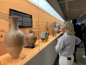 İSTANBUL (AA) – Yapı Kredi Müzesi, Alaca Höyük kazılarında çıkarılan