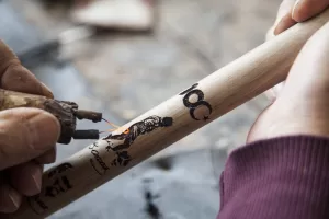 BİTLİS (AA) – SERDAR ADIYAMAN – Bitlis'in Ahlat ilçesinde baston