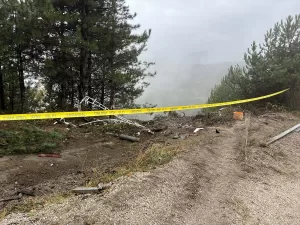 BOLU (AA) – Bolu'nun Mudurnu ilçesinde uçuruma yuvarlanan tankerin sürücüsü