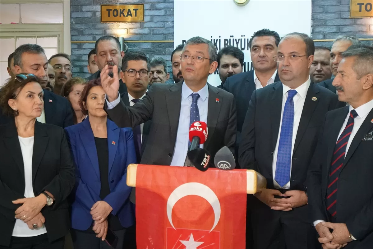 CHP Genel Başkan adayı Özgür Özel, Tokat'ta konuştu: