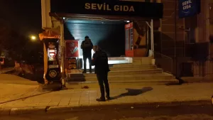 ÇORUM (AA) – Çorum'da bir iş yerine tüfekle ateş eden