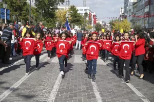 İZMİR (AA) – İzmir, Denizli, Manisa, Aydın ve Uşak'ta Cumhuriyet'in