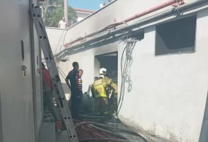 BALIKESİR (AA) – Balıkesir'in Cunda Adası'nda, açılış hazırlığı yapılan bir