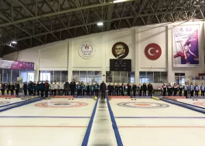 ERZURUM (AA) – Curling Süper Lig müsabakaları, 10 ilden 80