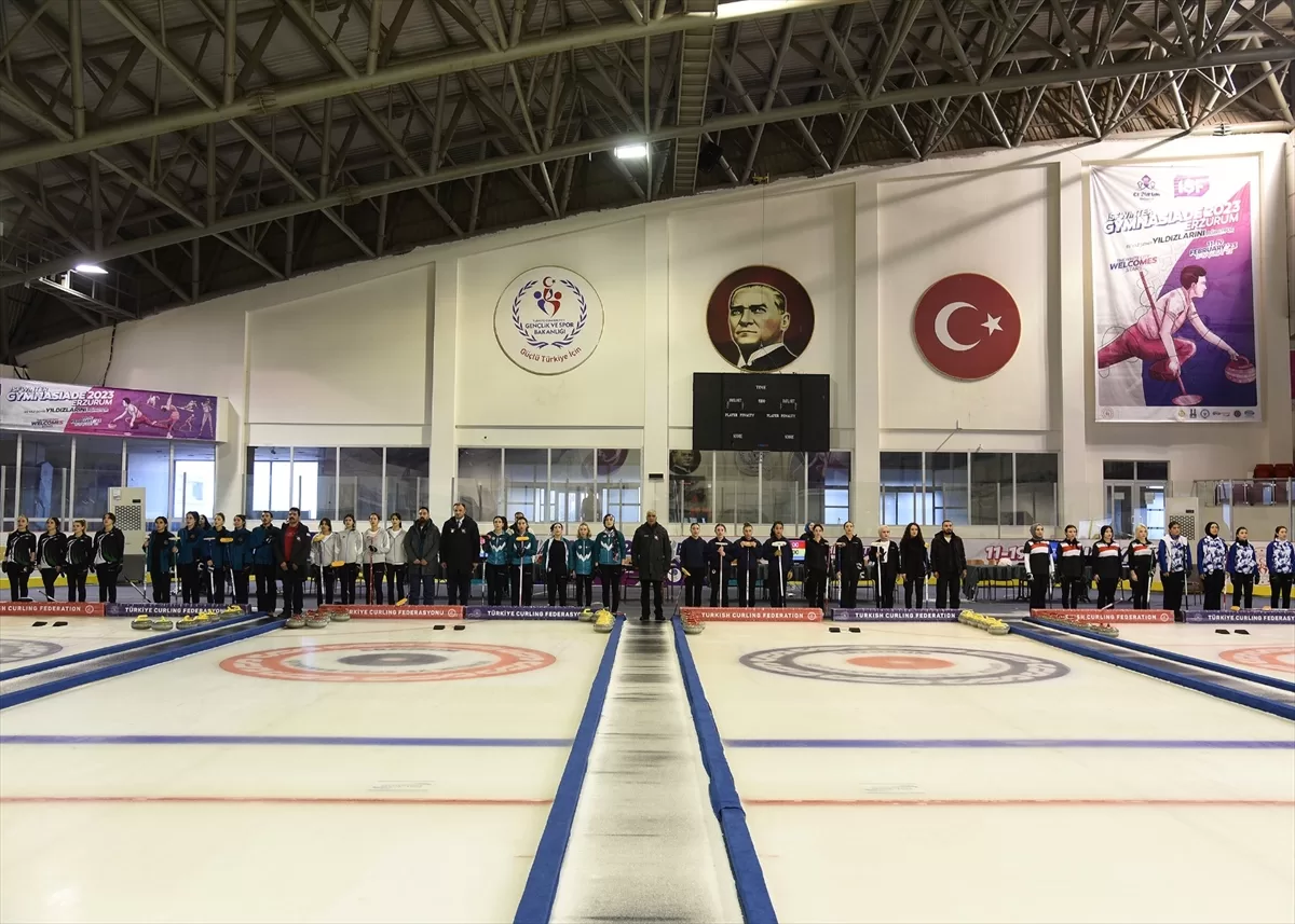 Curling Süper Lig müsabakaları Erzurum'da tamamlandı