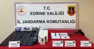 EDİRNE (AA) – Edirne'nin Keşan ilçesinde bir evde tarihi olduğu