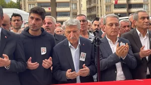 KARABÜK (AA) – Hayatını kaybeden eski Karabük Milletvekili Ali Öğüten'in