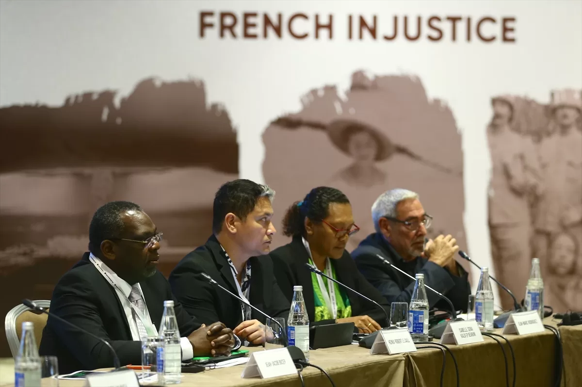 Fransa sömürgelerinin temsilcileri, maruz kaldıkları hak ihlallerini anlattı
