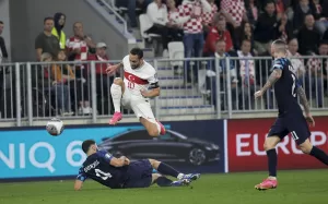 - D Grubu'nda yer alan Türkiye, deplasmanda Hırvatistan'ı 1-0 mağlup