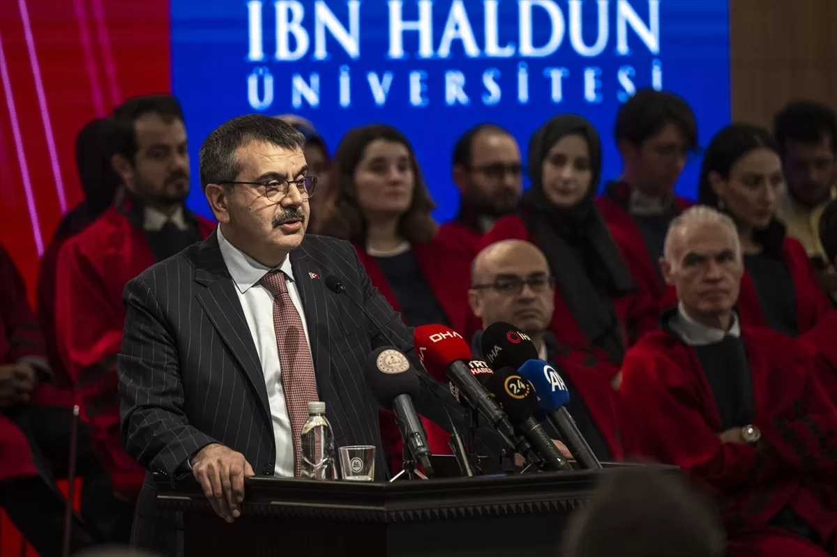 Bakan Tekin, İbn Haldun Üniversitesi 2023-2024 Akademik Yılı Açılış Programı'na katıldı: