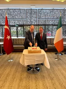 DUBLİN/LONDRA (AA) – İrlanda'nın başkenti Dublin'de 29 Ekim Cumhuriyet Bayramı