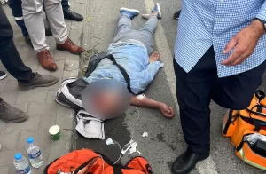 - Kaza sonrası yaşananlar, yolcuların cep telefonuyla ve çevredeki güvenlik