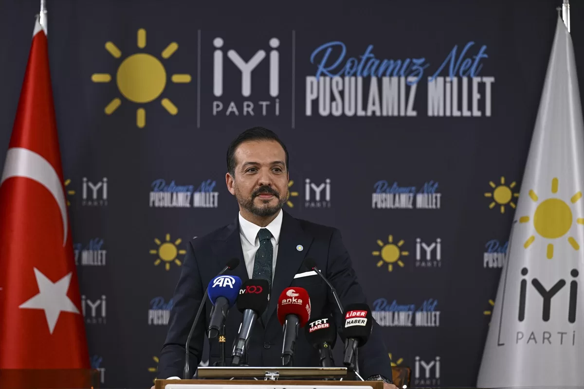 İYİ Parti Sözcüsü Zorlu, basın toplantısında konuştu: