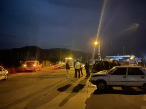 KAHRAMANMARAŞ (AA) – Kahramanmaraş'ın Göksun ilçesinde iki otomobilin çarpıştığı kazada