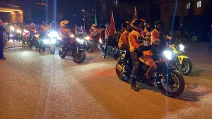 KARABÜK (AA) – Karabük'te Cumhuriyet'in 100. yılı kutlamaları kapsamında fener