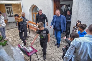 PODGORİTSA (AA) – Karadağ genelindeki camilerde cuma namazı çıkışında, İsrail'in