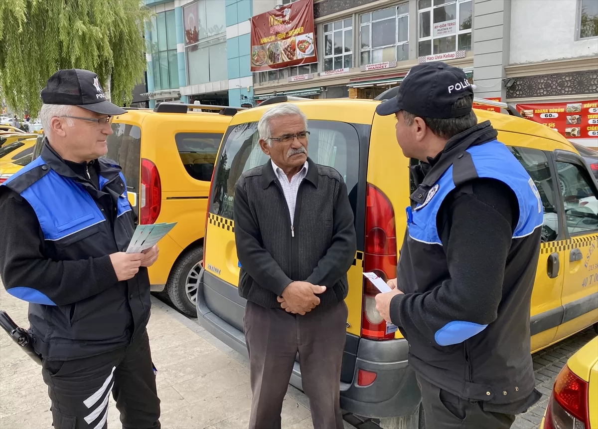 Kırşehir'de 3 taksi esnafına ücretini ödemeyen bir kişi gözaltına alındı