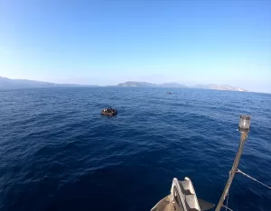 ​​​​​​AYDIN (AA) – Aydın'ın Kuşadası ilçesi açıklarında, Yunanistan unsurlarınca Türk