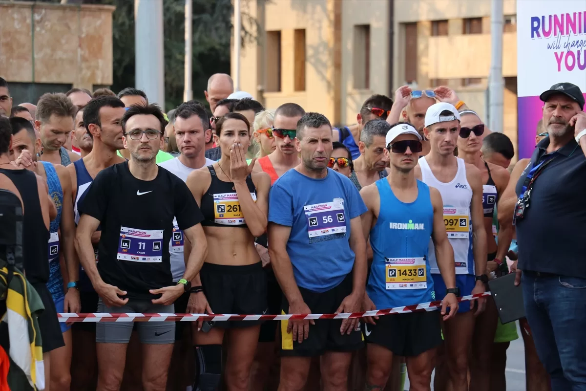 Kuzey Makedonya'da 19. Üsküp Maratonu düzenlendi