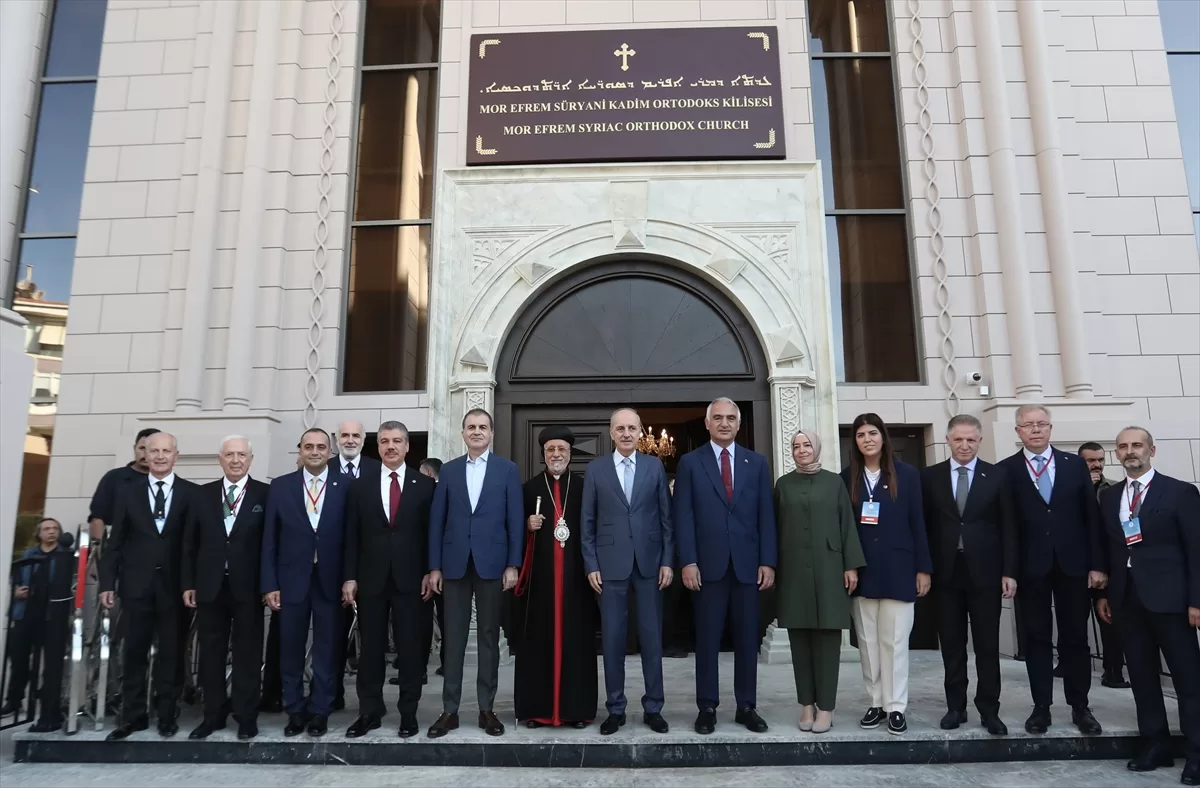 Cumhurbaşkanı Erdoğan, Mor Efrem Süryani Kadim Ortodoks Kilisesi'nin açılış töreninde konuştu: (3)