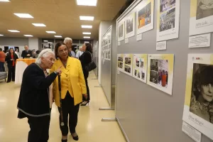 - Türkiye'nin ilk kadın valisi Lale Aytaman'ın onur konuğu olduğu