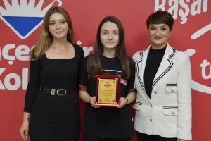 ORDU (AA) – Ordu'da, Bahçeşehir Koleji öğrencisi Elanu Karakuş, hazırladığı