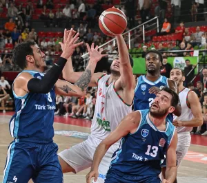 - Pınar Karşıyaka: 100 - Türk Telekom: 80