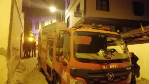 KARABÜK (AA) – Karabük'ün Safranbolu ilçesinde, tarihi konakta çıkan yangın