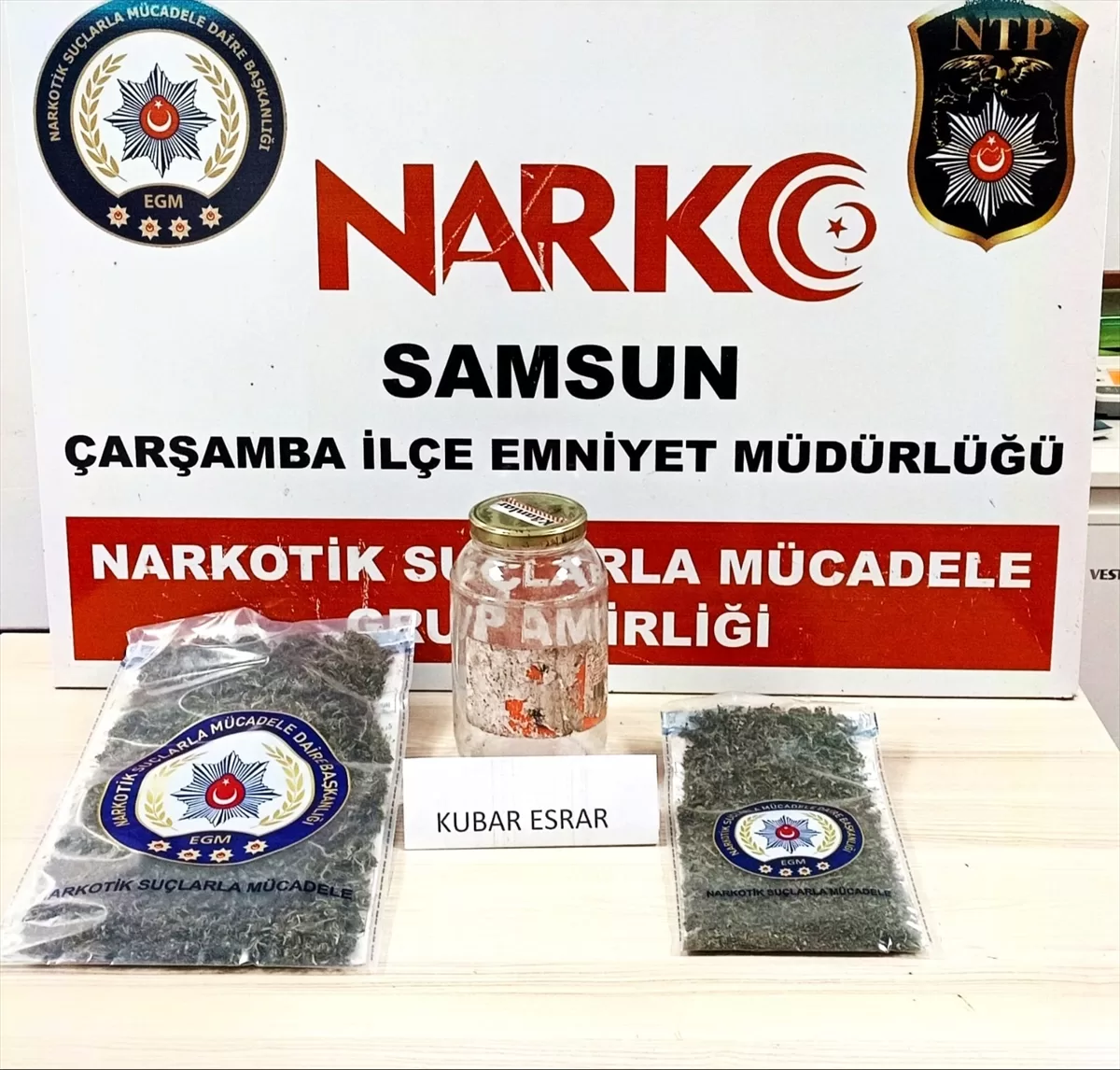 Samsun'da düzenlenen uyuşturucu operasyonunda 1 kişi tutuklandı