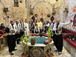 İRBİD (AA) – LEYS EL-CUNEYDİ – Suriye'nin geleneksel oyun havası