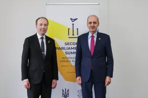 PRAG (AA) – TBMM Başkanı Numan Kurtulmuş, Kırım Platformu 2'nci