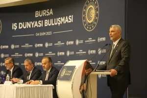BURSA (AA) – Ticaret Bakanı Ömer Bolat, "Piyasa ekonomisine inanan,