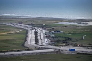 VAN (AA) – MESUT VAROL – Van Gölü kıyıları, Büyükşehir