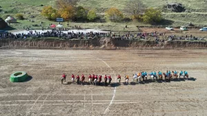 VAN (AA) – Van'ın Erciş ilçesinde düzenlenen Kökbörü Türkiye Şampiyonası'nda,