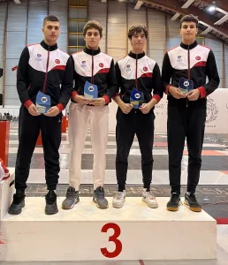 ANKARA (AA) – Avusturya'da düzenlenen Yıldızlar Eskrim Circuit Turnuvası'nda mücadele