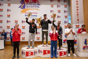 - Organizasyonda erkeklerde Ömer Amaçtan, kadınlarda ise Gamze Bulut Duvar