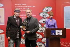 - 39. Aydın Doğan Uluslararası Karikatür Yarışması'nda Polonya'dan Pawel Kuczynski’ye