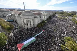 NEW YORK (AA) – ABD’nin başkenti Washington'da, İsrail’in Gazze’ye yönelik