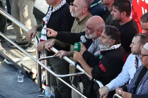 ADANA (AA) – Filistin'e destek amacıyla İnsan Hak ve Hürriyetleri